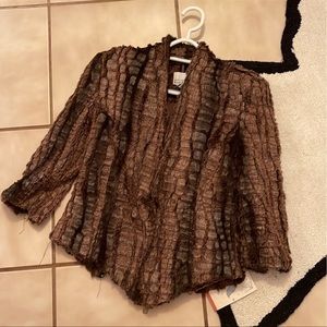 Kim Kardashian bebe faux Jacket